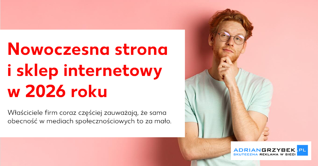 Nowoczesna strona internetowa w 2026 roku – dlaczego lokalny biznes nie może już czekać?